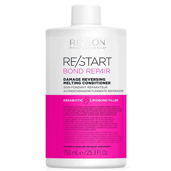 Revlon Restart Bond Repair Gentle Cleanser hajerősítő balzsam sérült hajra, 750 ml
