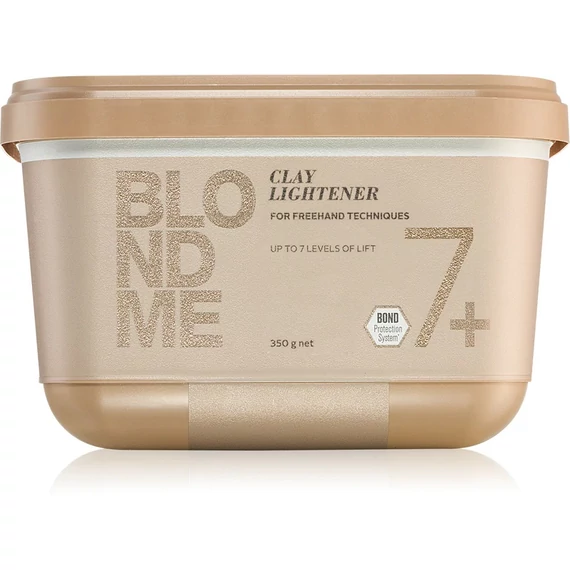 Schwarzkopf BlondMe Bond Enforcing Premium szőkítőpor agyaggal, 350 g