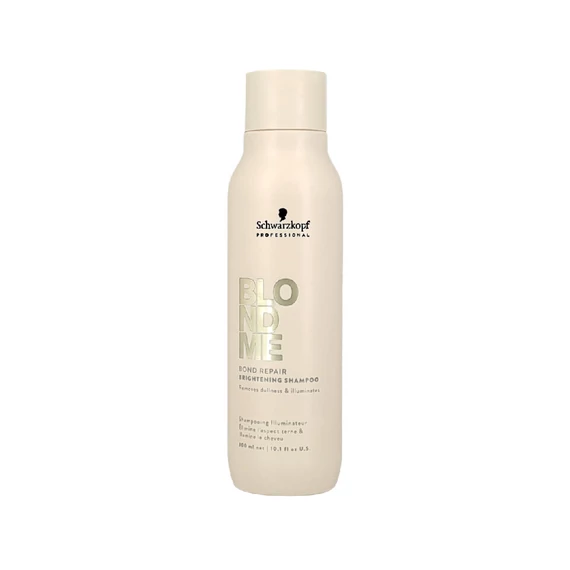 Schwarzkopf Blondme Bond Repair Brightening sampon szőke hajra, 300 ml