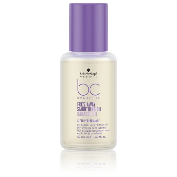 Schwarzkopf Bonacure Clean Performance Frizz Away Babassu olaj Smoothing hajsimító olaj, 50 ml
