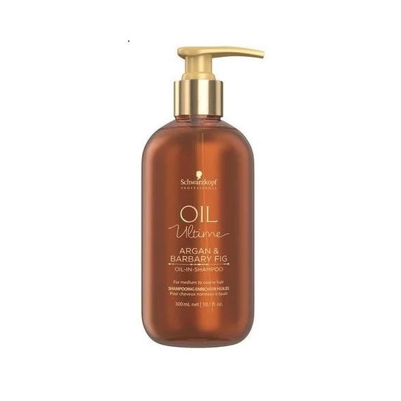 Schwarzkopf Bonacure Oil Ultime Argan&Barbary Fig Oil-in sampon normál és vastagszálú hajra, 300 ml