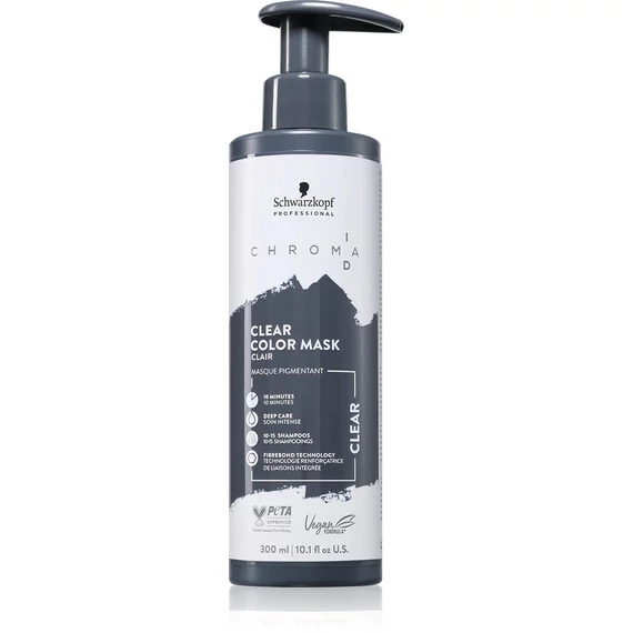 Schwarzkopf Chroma ID hajszínező pakolás, 300 ml, Clear