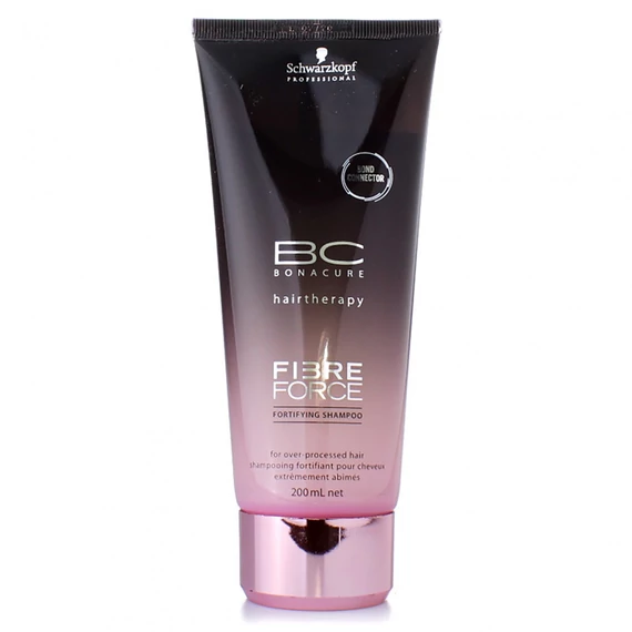 Schwarzkopf Bonacure Fibre Force hajkötést erősítő sampon, 200 ml