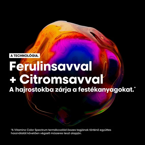Loreal Serie Expert Vitamino C Spectrum színvédő sampon festett hajra, 300 ml