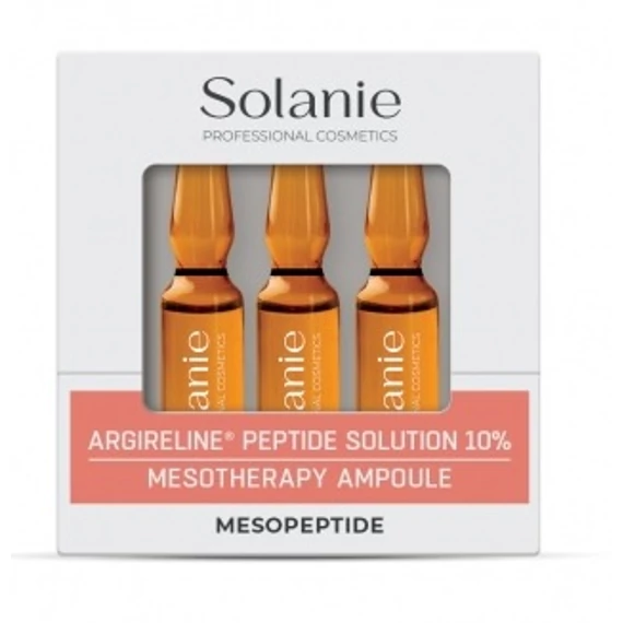 Solanie Argirelin Peptid oldat 10% mezoterápiás ampulla, 3x2 ml