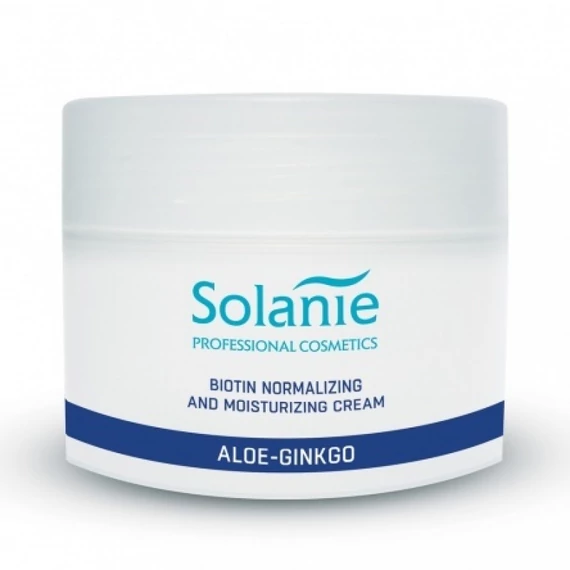 Solanie Aloe Gingko Biotin normalizáló és hidratáló krém, 250 ml
