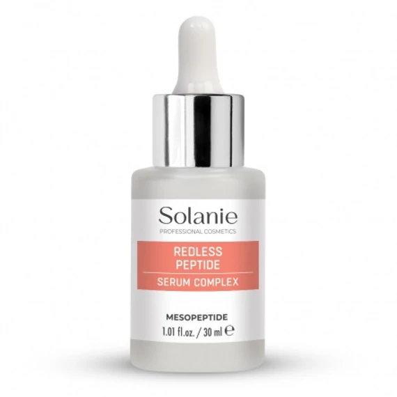 Solanie bőrpírcsökkentő Peptid szérum komplex, 30 ml