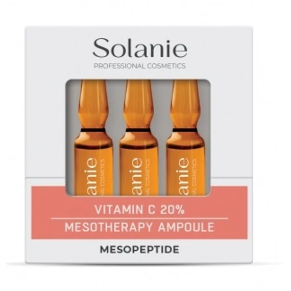 Solanie C vitamin 20% mezoterápiás ampulla, 3x2 ml