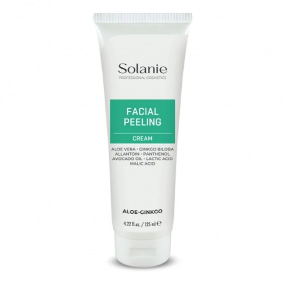 Solanie Aloe Gingko mélytisztító arcradír, 125 ml