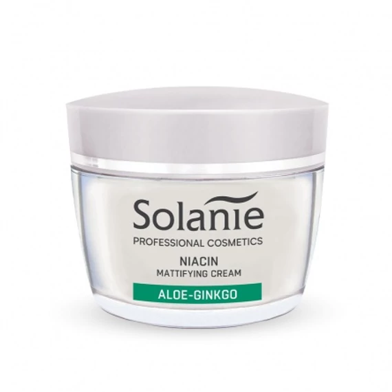 Solanie Aloe Ginkgo Niacin krém zsíros bőrre, 50 ml