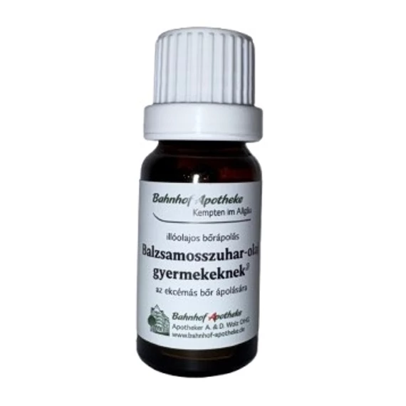 Stadelmann balzsamosszuhar olaj gyerekeknek (ekcéma kezelésére), 10 ml