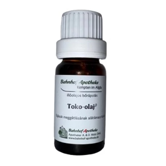 Stadelmann toko-olaj (idő előtti méhtevékenység csökkentésére), 10 ml