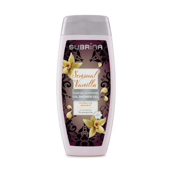 Subrina érzéki vanília tusfürdő, 250 ml