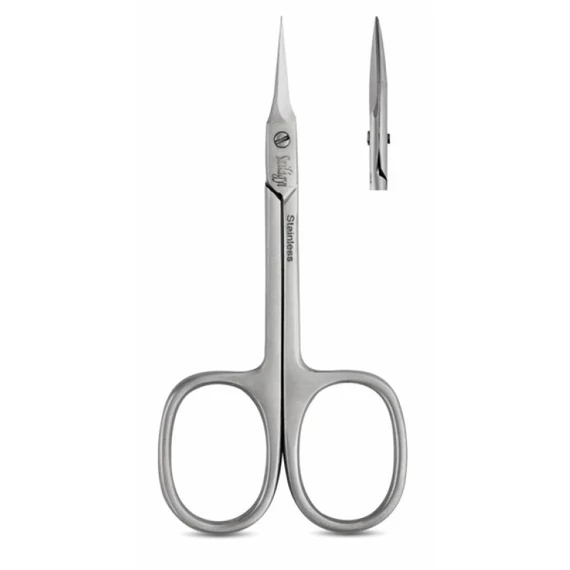 Szilágyi Fecske rozsdamentes acél egyenes bőrvágó olló