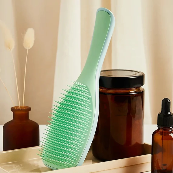 Tangle Teezer Fine & Fragile hajkefe vékonyszálú és törékeny hajra, Jade Lagoon