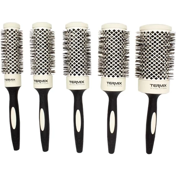 Termix Evolution Soft körkefe szett, 5 db (17, 23, 28, 32, 43 mm)