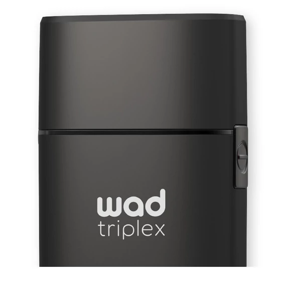 Wad Triplex elektromos borotva, fekete