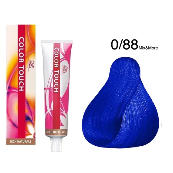 Wella Professionals Color Touch tartós hajszínező 0/88