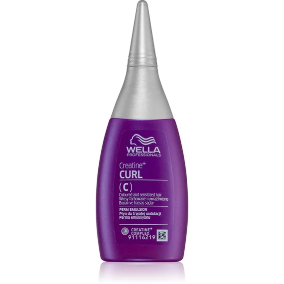 Wella Professionals Curl C dauervíz festett és érzékeny hajra, 75 ml
