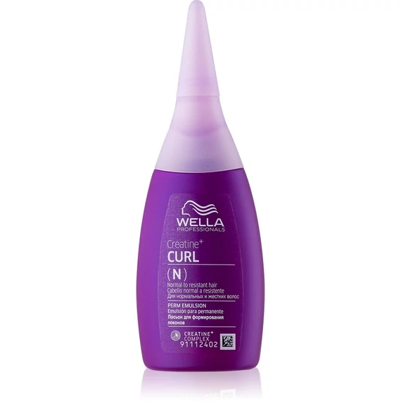 Wella Professionals Curl N dauervíz normál és nehezen kezelhető hajra, 75 ml
