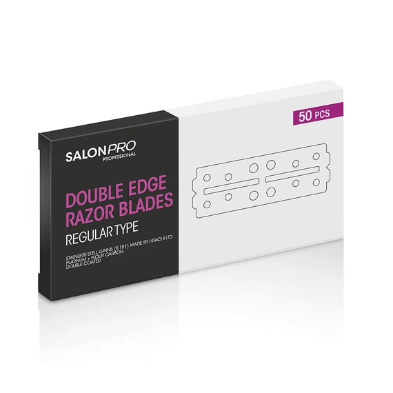 Double Salon Pro univerzális rozsdamentes acél borotvapenge, 50 db