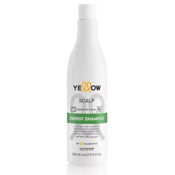 Yellow Scalp Energy hajhullás elleni sampon, 500 ml
