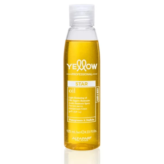 Yellow Star Illuminating hajfényesítő olaj hajra és testre, 125 ml