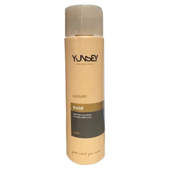 Yunsey 24K Arany sampon argánolajjal és keratinnal, 300 ml