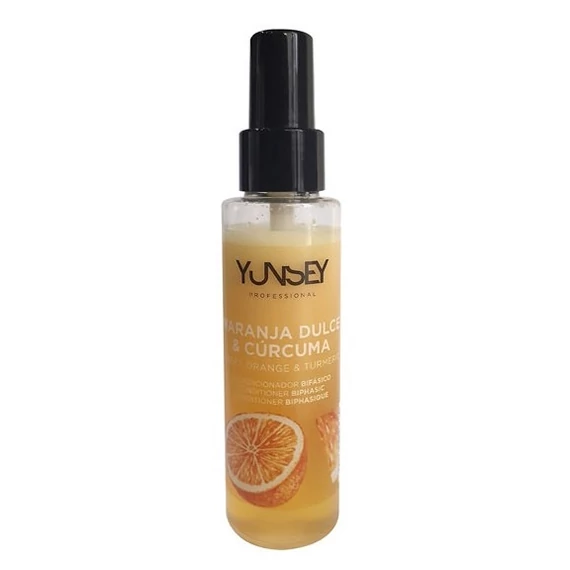 Yunsey Vigorance édes narancs és kurkuma kétfázisú kifésülőbalzsam, 100 ml