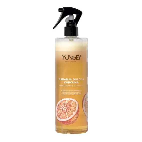 Yunsey Vigorance édes narancs és kurkuma kétfázisú kifésülőbalzsam, 500 ml